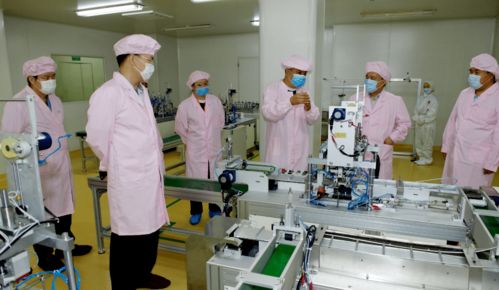 李基滏副局長到邢臺醫(yī)療器械生產(chǎn)企業(yè)調研